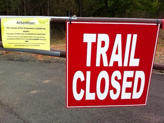 Forsyth Greenway to Re-open Between McFarland and Union Hill May 9th